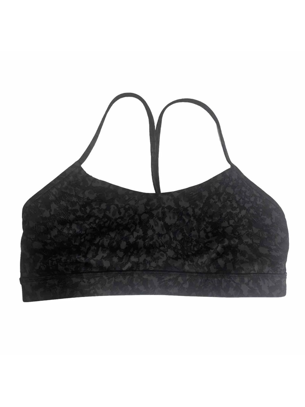 Lululemon Size 6 Animal Print Sports Bra Light Support | Y-Back | Pads Included - Picture 5 of 8